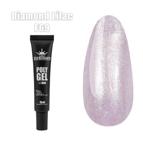 Полігель Designer Professional Polygel F69, 15 мл DP-POL15-F69 фото