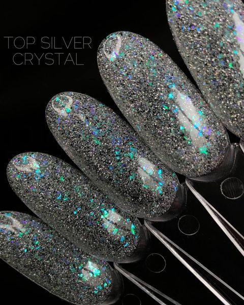Светоотражающий топ CROOZ CRYSTAL TOP SILVER, 8 мл CR-T-GOLD-S фото