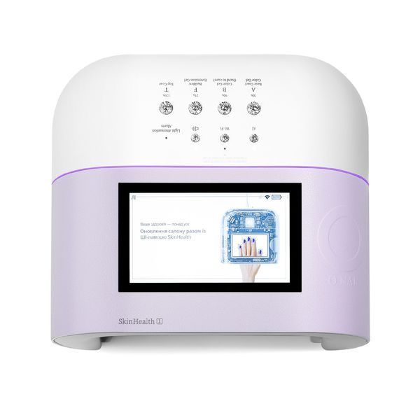UV/LED-лампа с искусственным интеллектом O NAIL AI Smart Curing Lamp с пультом ДУ и подлокотником O NAIL (PURPLE) ONIL-SET3-PURPLE фото