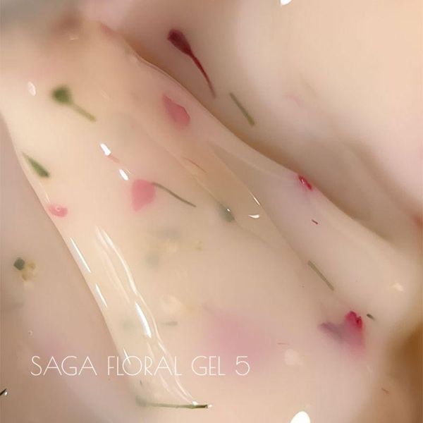 Гель с сухоцветами SAGA Liquid Floral Gel #05, 15 мл SAGA-LF-05 фото