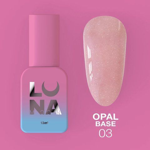 Камуфлирующее базовое покрытие LUNA Opal Base 03, 13 мл LU-BASE-OP-03 фото