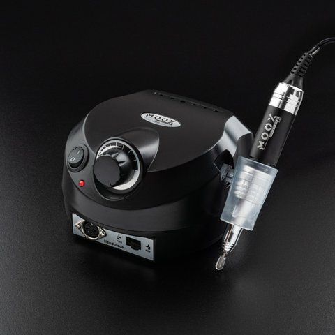 Фрезер для маникюра и педикюра MOOX X500 45 000 об/мин 65 W Чорний Moox-500-B фото