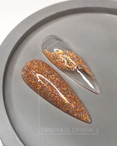 Світловідбивний гель-лак CROOZ CRYSTAL SWEETNESS #3, 8 мл CR-GEL-CRSW03 фото