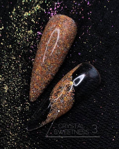 Світловідбивний гель-лак CROOZ CRYSTAL SWEETNESS #3, 8 мл CR-GEL-CRSW03 фото