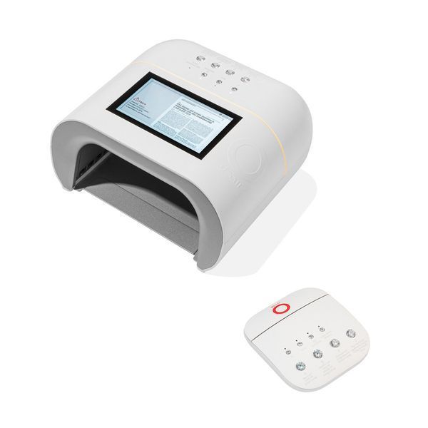 UV/LED-лампа зі штучним інтелектом O NAIL AI Smart Curing Lamp з пультом ДК і підлокітником O NAIL (WHITE) ONIL-SET3-WHITE фото