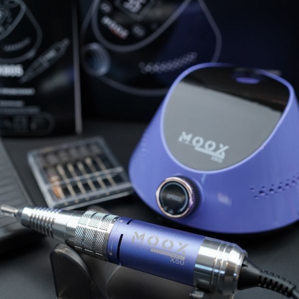 Фрезер для маникюра и педикюра MOOX X 805, 55&nbsp;000 об/мин, 80 W, Purple Moox-805-PUR фото