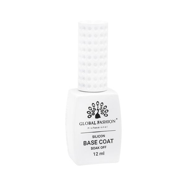 Силіконова база Global Fashion Silicon Base Coat, 12 мл 11240 фото