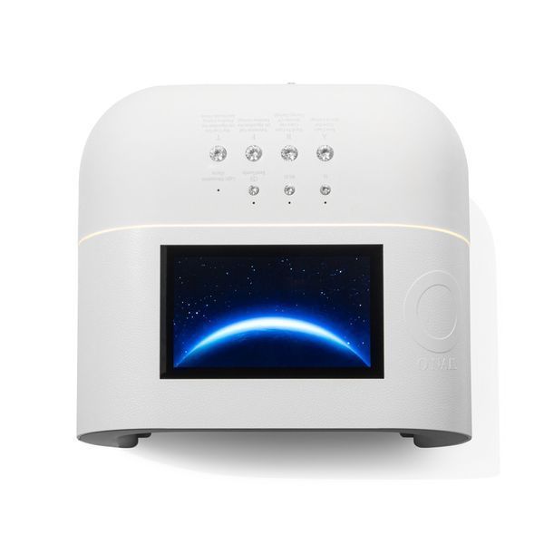 UV/LED-лампа зі штучним інтелектом O NAIL AI Smart Curing Lamp з пультом ДК і підлокітником O NAIL (WHITE) ONIL-SET3-WHITE фото