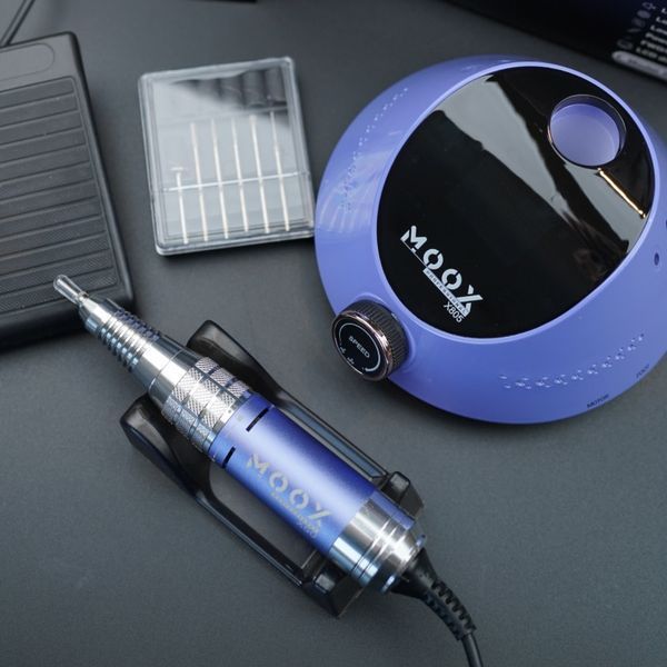 Фрезер для маникюра и педикюра MOOX X 805, 55&nbsp;000 об/мин, 80 W, Purple Moox-805-PUR фото