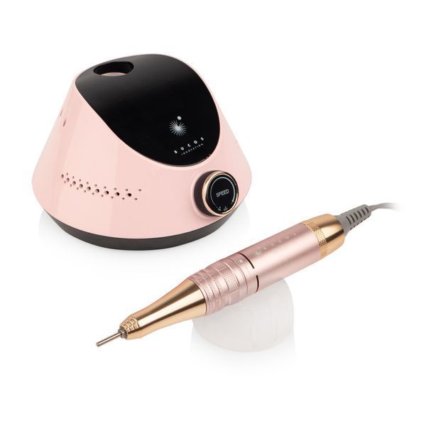 Фрезер для манікюру Bucos Nail Drill X2 PRO, 65 Вт, 35 000 об/хв BLUSH PINK BUCOS-X2-BP фото