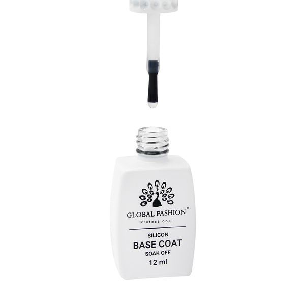 Силіконова база Global Fashion Silicon Base Coat, 12 мл 11240 фото