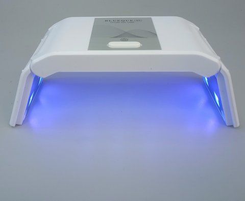 Портативна акумуляторна лампа UV/LED для сушіння нігтів BQ-3T, Біла BQ-3T-W фото