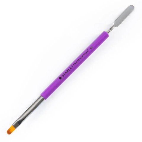 Кисть для акрил-геля Starlet Professional #6 BRUSH-ACG-06 фото