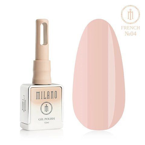 Гель-лак MILANO PREMIUM GEL POLISH FRENCH №04, 10 мл С-000011400 фото