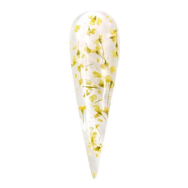 Гель-краска с сухоцветами Global Fashion Flower Gel 03, 5 г 14246 фото