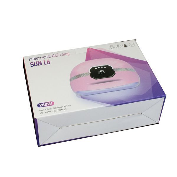 UV/LED-лампа для маникюра SUN L6, 268 Вт SUN-L6 фото