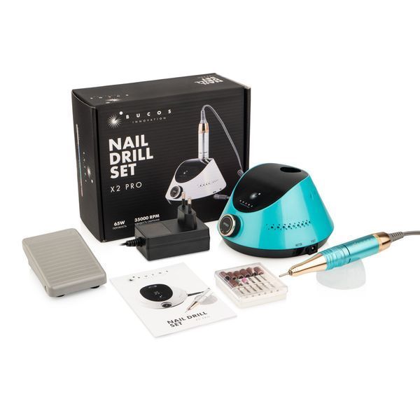 Фрезер для маникюра Bucos Nail Drill X2 PRO, 65 Вт, 35&nbsp;000 об/мин TIFFANY BUCOS-X2-TF фото