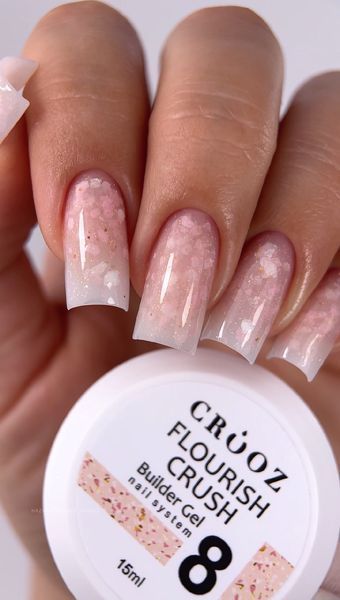 Гель для нарощування CROOZ Flourish Crush Builder Gel #08, 15 мл 2964315673 фото