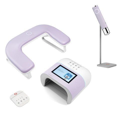 Набір техніки O NAIL: UV/LED-лампа AI Smart Curing Lamp, пульт ДК, портативна лампа для манікюру, підлокітник (PURPLE) ONIL-SET4-PURPLE фото