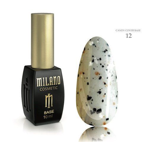 Базовое покрытие MILANO Candy Cover Base 12, 10 мл C-000009551 фото