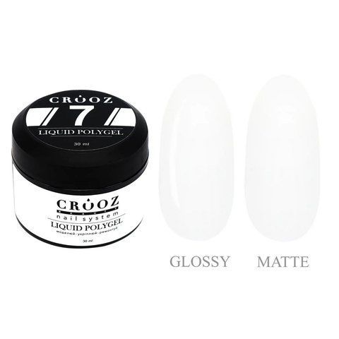 Жидкий полигель CROOZ LIQUID POLYGEL #7, банка, 30 мл CR-LQP-B-07 фото