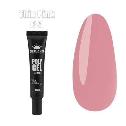 Полігель Designer Professional Polygel F21, 15 мл DP-POL15-F21 фото