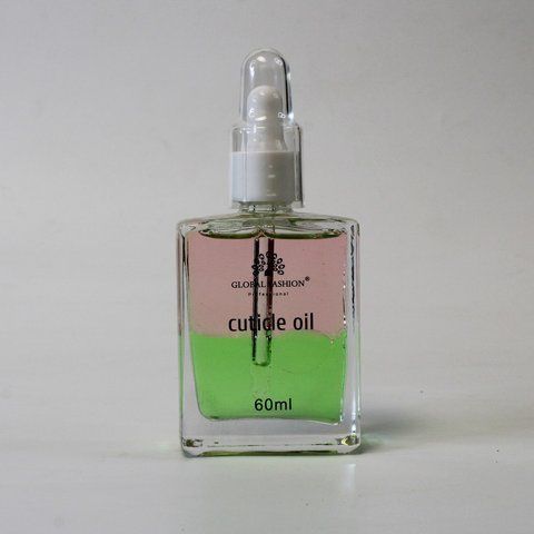 Двофазна суха олія для кутикули Global Fashion Полуниця, 60 мл GF-2OIL-ST фото