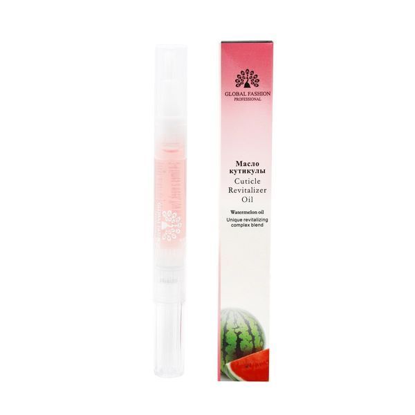 Масло для кутикулы в ручке Global Fashion, Watermelon, 5мл GF-POIL-02 фото