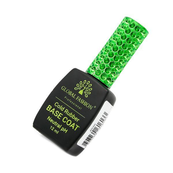 Базове покриття Global Fashion Cold Rubber Base Coat without Chemical, 12 мл 2030 фото