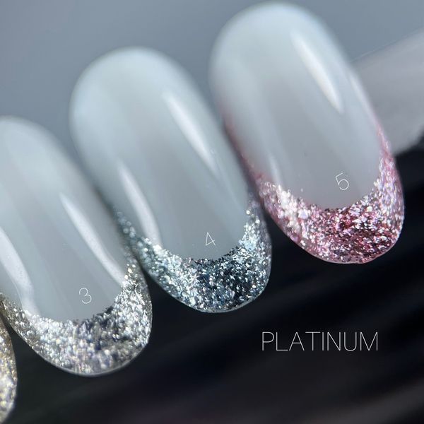 Гель-краска для дизайна SAGA Professional Platinum gel #4, 5 мл SG-PLATG-04 фото