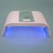 Портативна акумуляторна лампа UV/LED для сушіння нігтів BQ-3T, Рожева BQ-3T-R фото 1