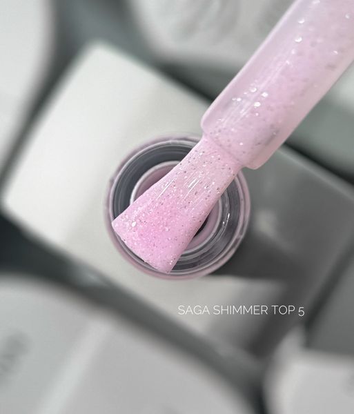 Топове покриття SAGA Professional Shimmer Top 05, 10 мл SAGA-SHTOP-05 фото