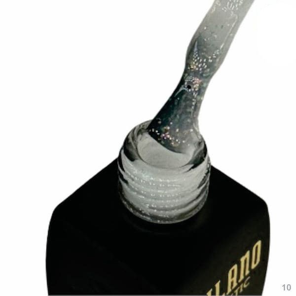 Базовое покрытие с хлопьями юки MILANO Yuki Rubber Base #10, 10 мл C-000004022 фото