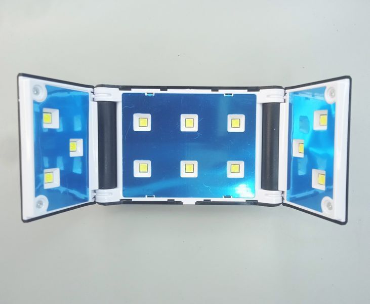 Портативная аккумуляторная UV/LED лампа для сушки ногтей BQ-3T, Черная BQ-3T-B фото