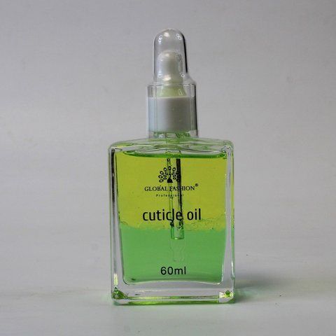 Двофазна суха олія для кутикули Global Fashion Яблуко, 60 мл GF-2OIL-A фото