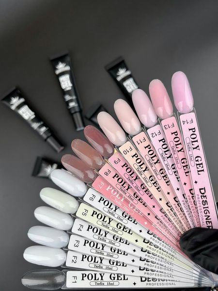 Полігель Designer Professional Polygel F75, 15 мл DP-POL15-F75 фото