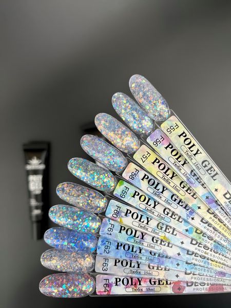 Полігель Designer Professional Polygel F75, 15 мл DP-POL15-F75 фото