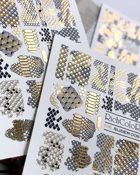 Фольгированный слайдер RICHCOLOR FOIL SLIDER #9 RC-SLF-09 фото