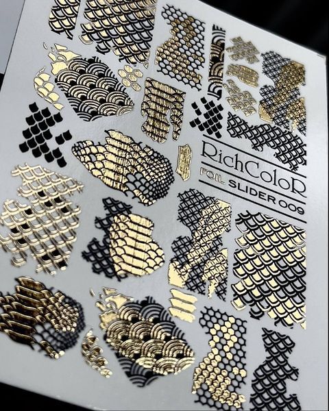 Фольгированный слайдер RICHCOLOR FOIL SLIDER #9 RC-SLF-09 фото