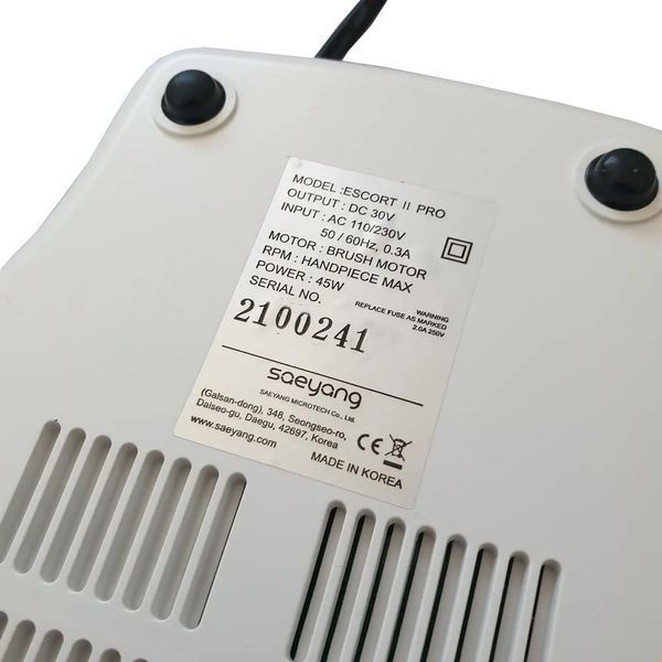 Фрезер для манікюру Marathon Escort ll Pro з ручкою SDE-S40, 45 Вт, 40 000 об/хв MAR-ESC-PRO--S40 фото