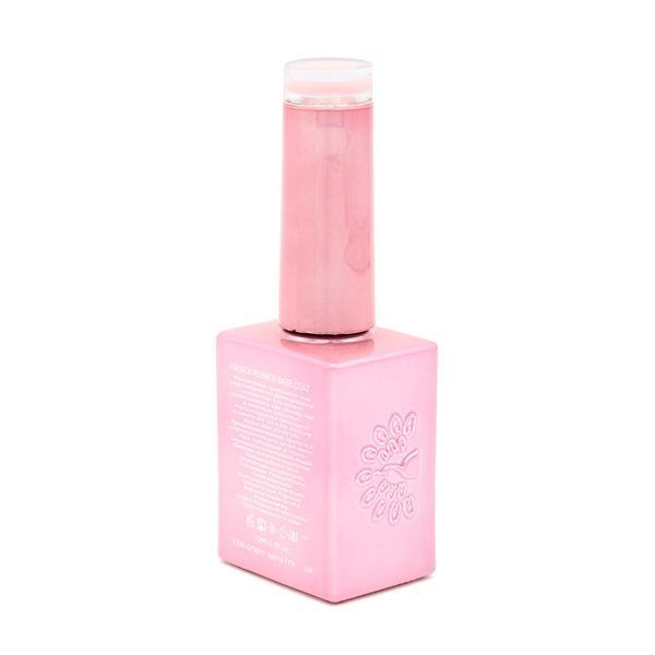 Каучукова база для гель-лаку френч Global Fashion Rubber Base Coat French, 15 мл 06 8100 фото