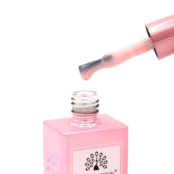 Каучукова база для гель-лаку френч Global Fashion Rubber Base Coat French, 15 мл 06 8100 фото