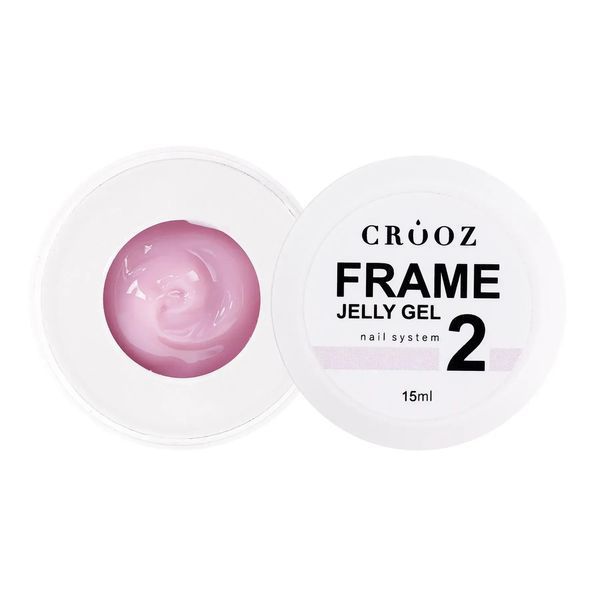 Гель для нарощування CROOZ FRAME JELLY GEL #2, 15 мл CROOZ-36228 фото