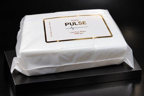 Серветки безворсові Nail Pulse, 60 &times; 40 мм, 1000 шт./пач. NAILP-WP-1000 фото