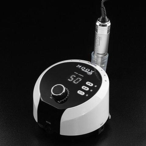 Фрезер для манікюру і педикюру MOOX X 807, 50 000 об/хв, 65 W, Білий Moox-807-W фото