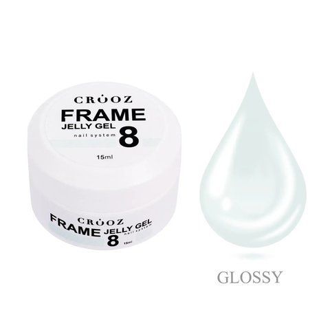 Гель для наращивания CROOZ FRAME JELLY GEL #8, 15 мл CROOZ-36234 фото