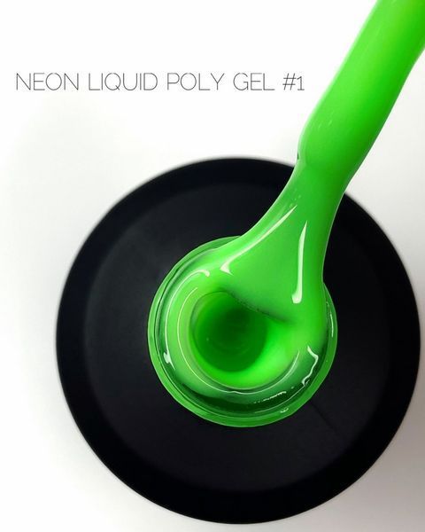 Жидкий полигель CROOZ LIQUID POLYGEL NEON #1, 15 мл CR-LPN-01 фото