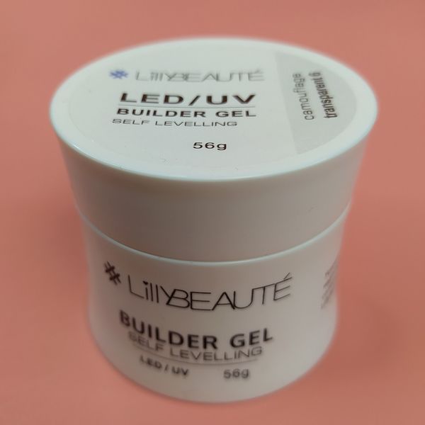 Гель для нарощування нігтів Lilly Beaute LED/UV Builder Gel Camouflage Transparent 6, 56 g LB-GEL-T6 фото