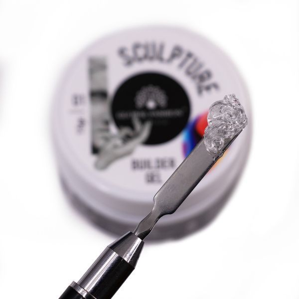 Скульптурный гель Global Fashion SCULPTURE BUILDER GEL CLEAR №01, 15 г GF-SCLPT-01 фото