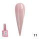 Каучукова база для гель-лаку френч Global Fashion Rubber Base Coat French, 15 мл 11 8105 фото 1